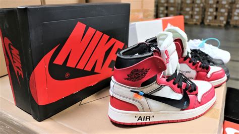 fake nikes seized